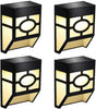 Solar hanging lantern with warm white decorative glow