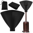 Patio Heater Head Cover Oxford 420D Black 34 Inch
