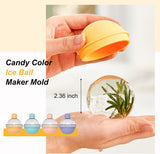Lucena Silicone Ice Ball Mould, 2.5 Inch, 4pcs