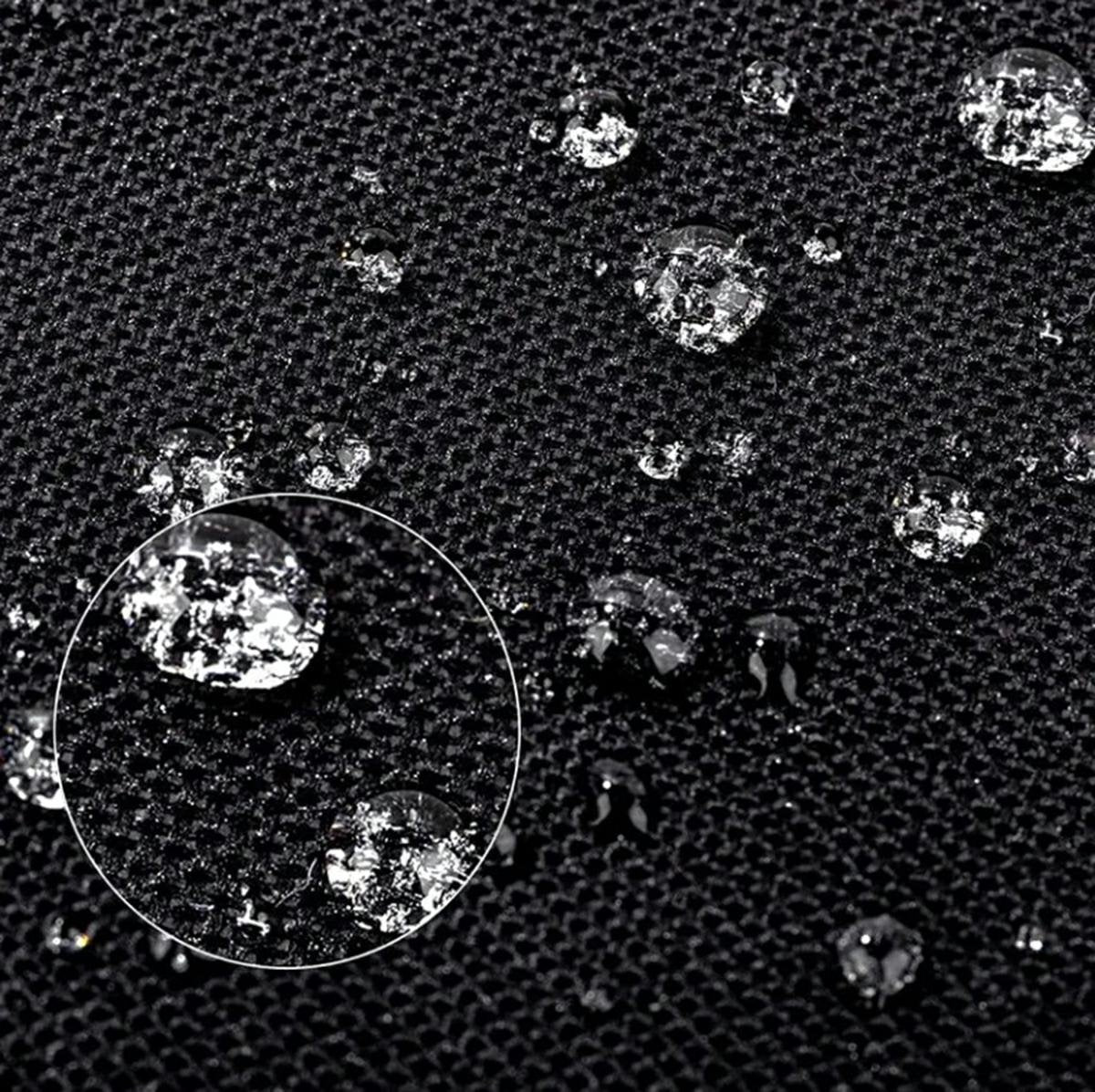 Patio Furniture Set Cover Black 242 x 160 x 100cm