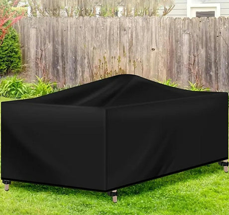 Patio Furniture Set Cover Black 242 x 160 x 100cm
