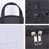 Wallagoot Insulated Lunch Bag, Double Compartment, Foldable