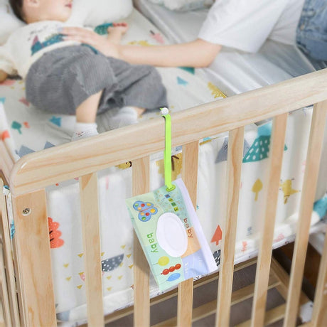 Refillable baby wipes holder case
