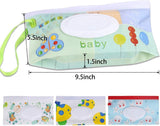 Refillable baby wipes holder case