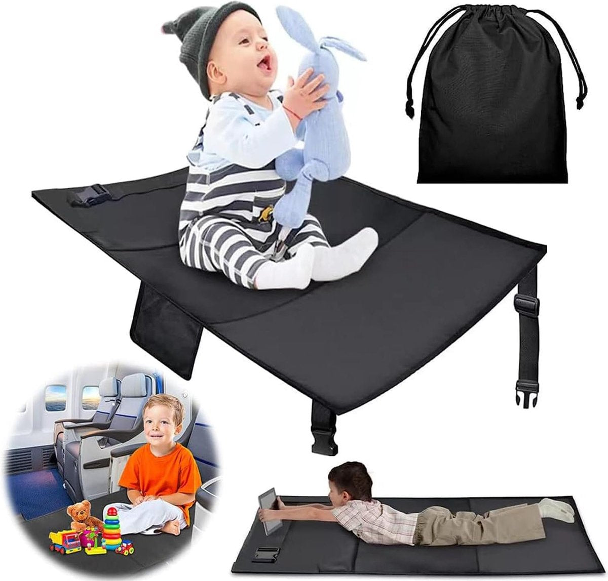 Toddler Airplane Footrest Hammock