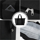 Kianinny Foldable Insulated Cooler Bag, 20L, Black