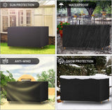 Outdoor Table Cover Oxford 210D, 180cm