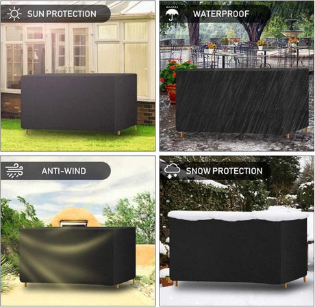 Outdoor Table Cover Oxford 210D, 180cm