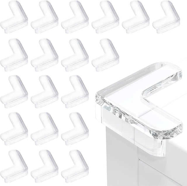Baby Corner Protectors, Transparent Soft PVC 20 Pack