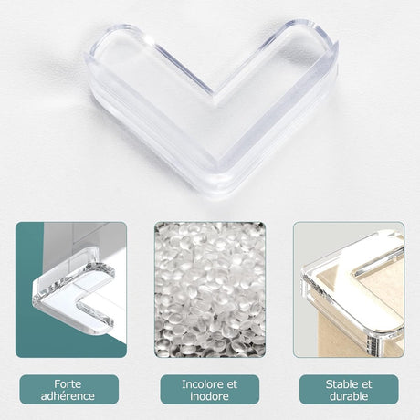 Baby Corner Protectors, Transparent Soft PVC 20 Pack