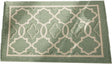 Washable Non Slip Door Mat, Green 50x80cm