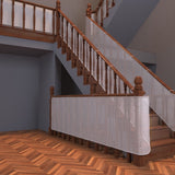 Child Safety Net, Roll Up Stair and Balcony Mesh White