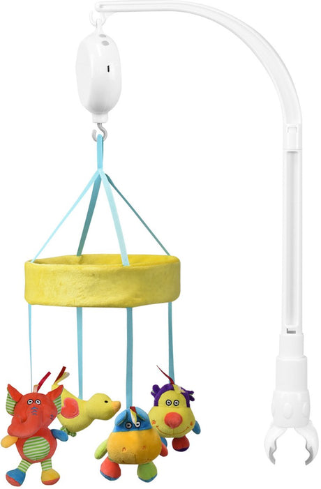 Adjustable claw clamp of baby mobile holder