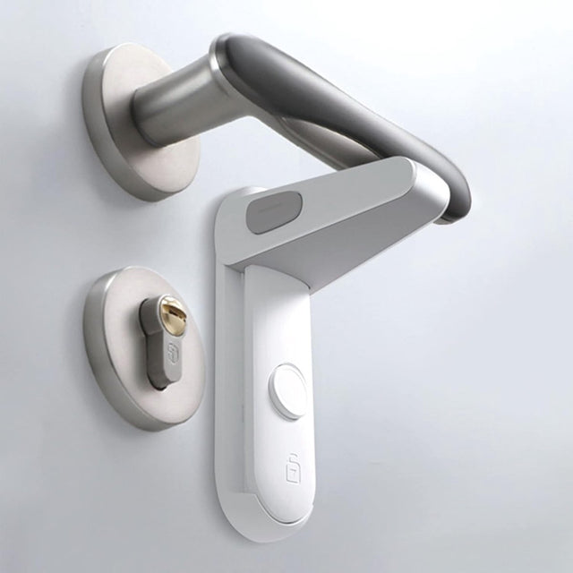 Child safety door handle locks