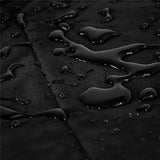 Round Table Cover Oxford 210D Black 120 x 75cm
