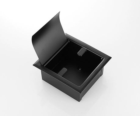 Roll holder shown with dimensions of 16.5 by 15.5 by 7.4 cm