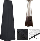 Patio Heater Cover, Black 221 x 53 x 61cm