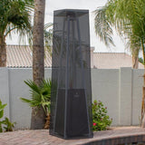 Patio Heater Cover, Black 221 x 53 x 61cm
