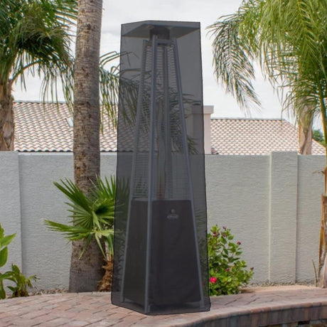 Patio Heater Cover, Black 221 x 53 x 61cm