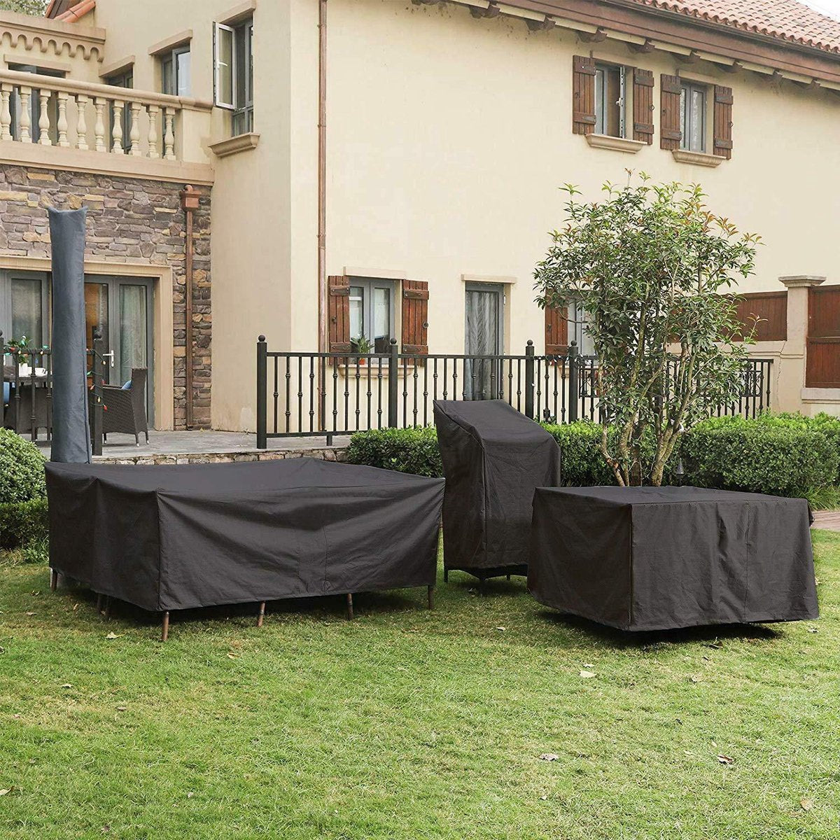 Rectangular Table Cover Oxford 210D Black 240 x 140 x 90cm