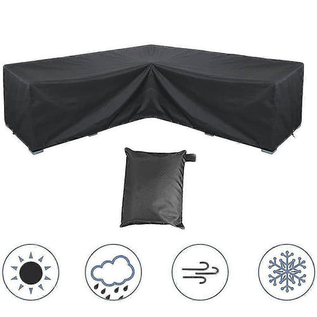 L Shape Corner Sofa Cover Oxford 260 x 192 x 82cm