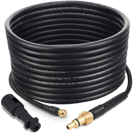 15m drain cleaning hose for pressure washers