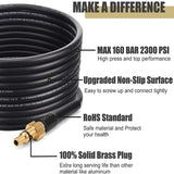 Drain cleaning hose rear jet nozzles