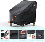 Outdoor Lounge Chair Cover Oxford 600D, 96cm 2pcs