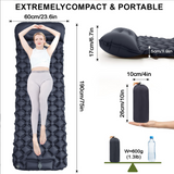 Fryatt Self Inflating Camping Mat, Single Olive Green