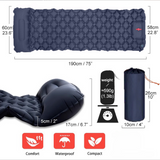 Fryatt Self Inflating Camping Mat, Single Olive Green