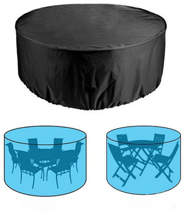 Round Table Cover Oxford Waterproof 227 x 100cm