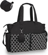 Black baby diaper bag with 13 compartments - view 1