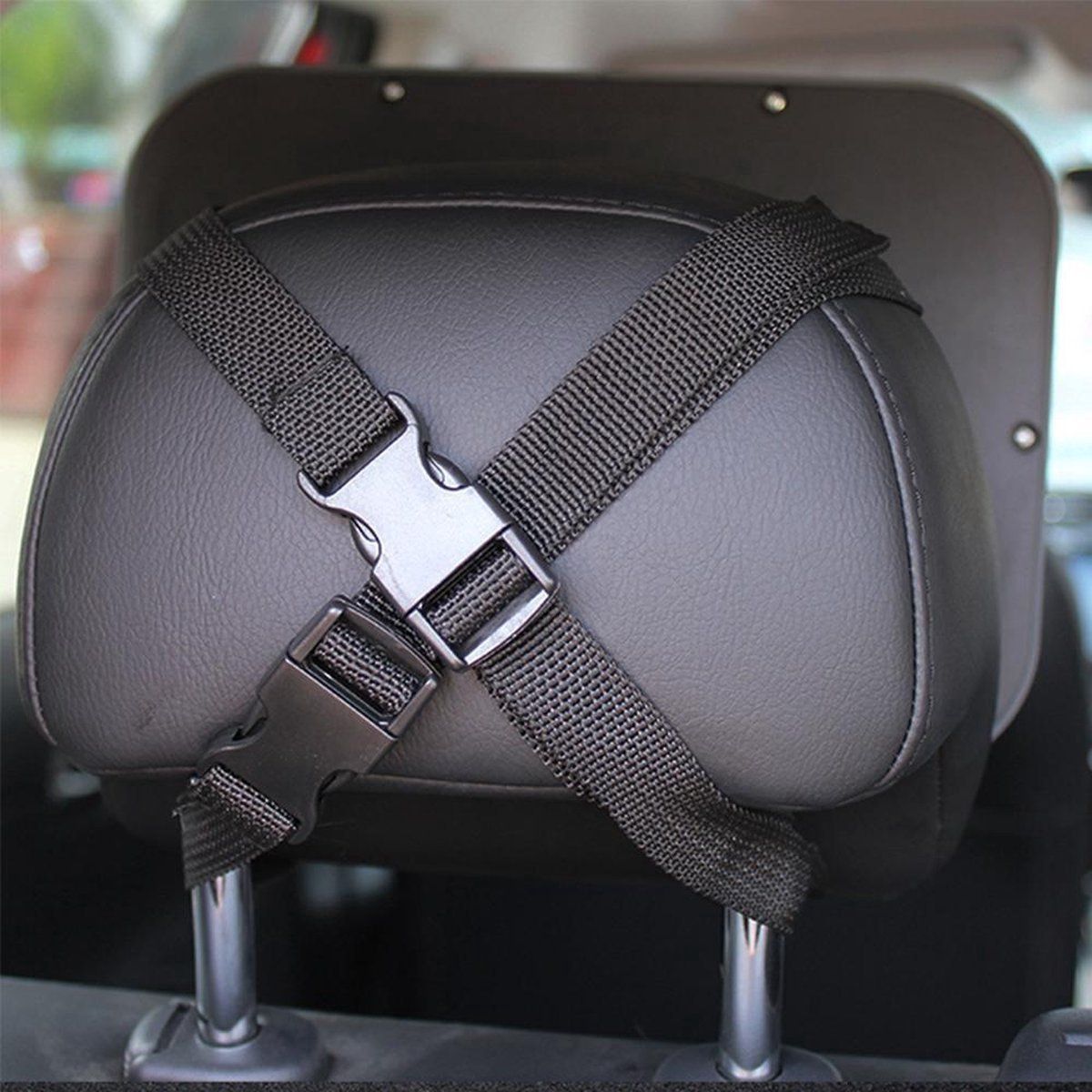 Baby Car Mirror, Rear Facing 360 Degree Adjustable Black