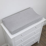Grasmere Baby Changing Pad Cover, Nursery Mat, Grey