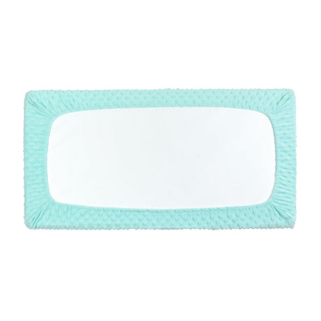 Baby Changing Pad Cover, Mint Green - view 3