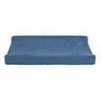 Grasmere navy stretchy cotton blend baby changing pad cover