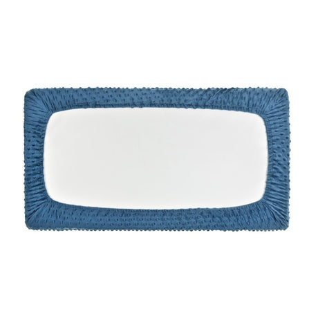 Navy soft baby change mat cover