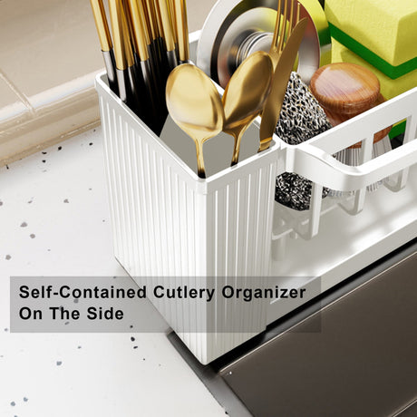 Dimension diagram for the sink sponge rack, 23 x 11 x 9 cm