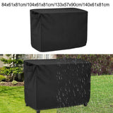 Waterproof Outdoor Prep Cart And Table Cover Black