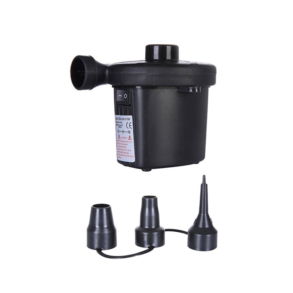 Castleguard Air Pump Nozzle Set, 3pcs Black