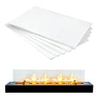 Pomonal white ceramic wool bioethanol fuel wicks for a tabletop fire pit