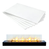 Pomonal white ceramic wool bioethanol fuel wicks for a tabletop fire pit