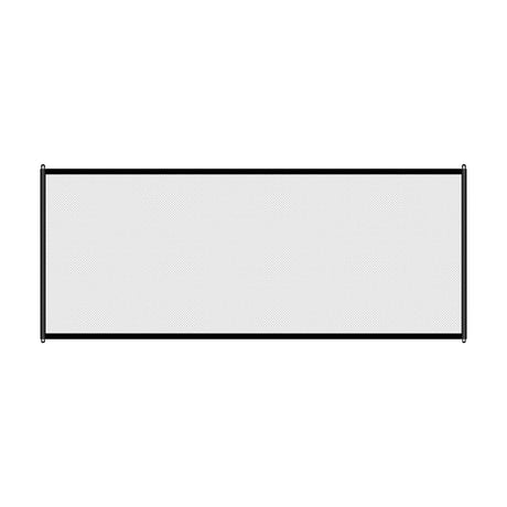 Freestanding Foldable Safety Fence, Baby and Pet Barrier Black