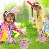 Dartmouth Bunny Basket, Cotton Rope, Multicolour B
