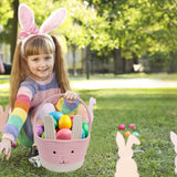 Dartmouth Bunny Basket, Cotton Rope, Multicolour B