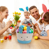 Dartmouth Bunny Basket, Cotton Rope, Multicolour D