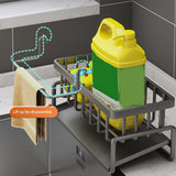 Dimension diagram for sink caddy organiser, 23 x 11.5 x 10 cm