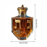 Varenna Whiskey Decanter, Wolf Head, Glass, Style J