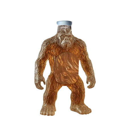 3D wolf head whisky decanter in glass - view 2