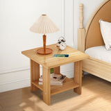 Possum Creek Compact Bedside Table, Brown